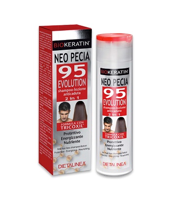 BIOKERATIN NEO PECIA 95 EVOLUTION SHAMPOO LOZIONE ANTICADUTA 250 ML - Oltrefarma