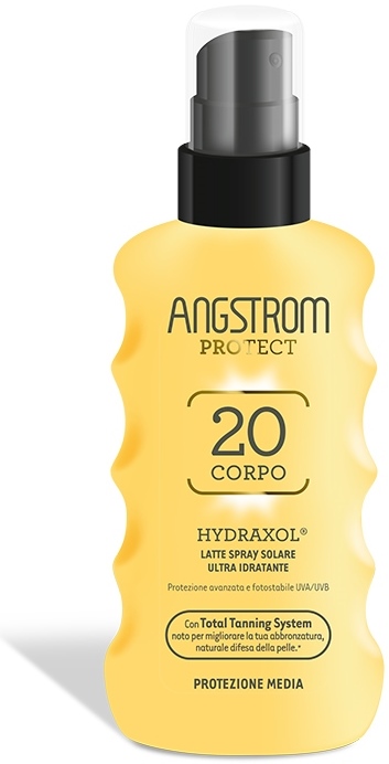 ANGSTROM PROTECT HYDRAXOL LATTE SPRAY SOLARE PROTEZIONE 20 175 ML - Antica Farmacia Ferrari