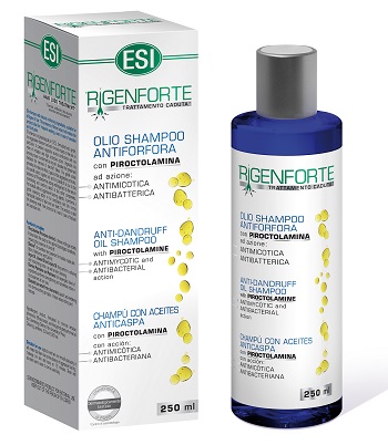 ESI RIGENFORTE OLIO SHAMPOO ANTIFORFORA 250 ML - Antica Farmacia Ferrari