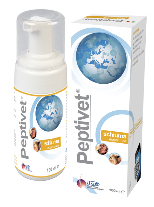 PEPTIVET SCHIUMA FOAM 100 ML - Antica Farmacia Ferrari