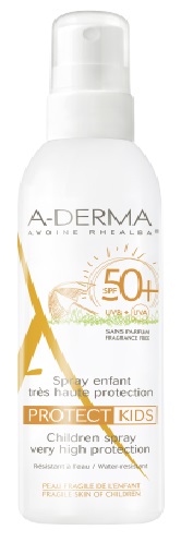 ADERMA A-D PROTECT KIDS SPRAY BAMBINO 50+ 200 ML - Antica Farmacia Ferrari