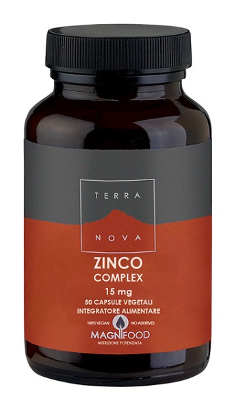 TERRANOVA COMPLESSO DI ZINCO 15 MG 50 CAPSULE - Antica Farmacia Ferrari