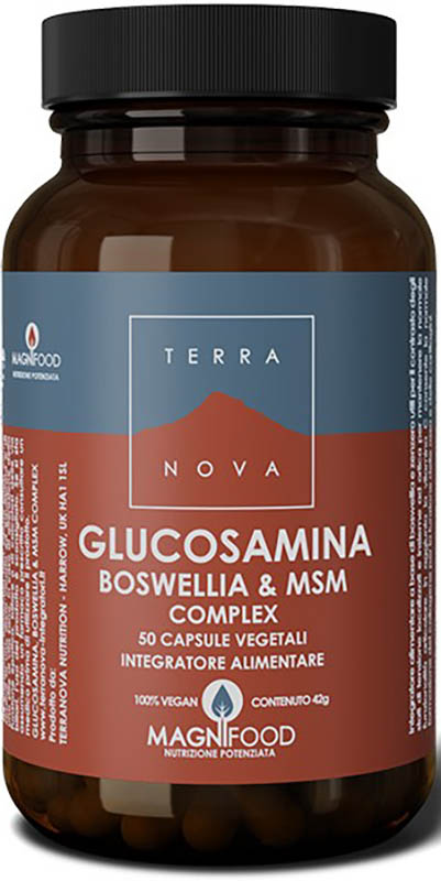 TERRANOVA COMPLESSO DI GLUCOSAMINA BOSWELLIA E MSM 50 CAPSULE - Antica Farmacia Ferrari