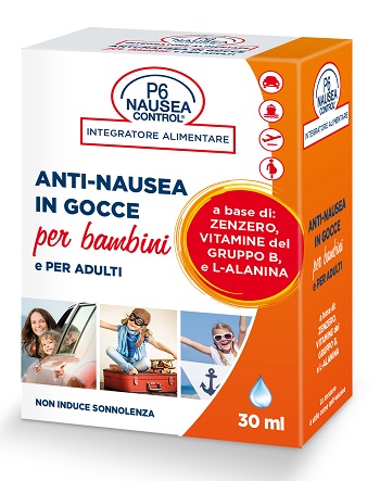 P6 NAUSEA CONTROL GOCCE ANTINAUSEA 30 ML - Antica Farmacia Ferrari
