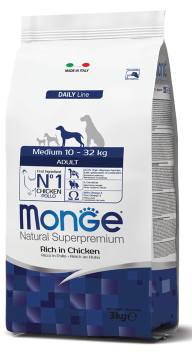 MONGE MEDIUM ADULT 12000 G - Oltrefarma