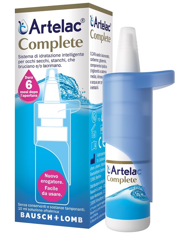 ARTELAC COMPLETE MULTIDOSE 10 ML - Antica Farmacia Ferrari