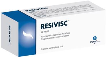 SIRINGA INTRA-ARTICOLARE RESIVISC ACIDO IALURONICO 40 MG 2 ML 3 PEZZI - Oltrefarma