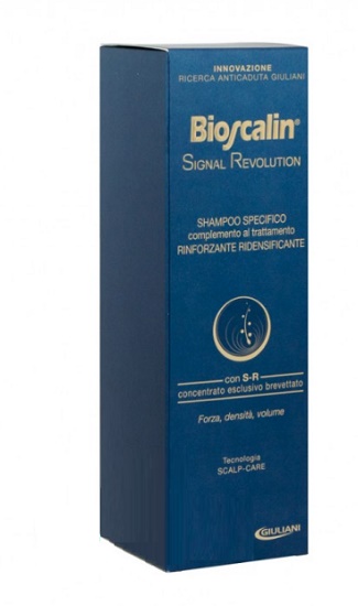BIOSCALIN SIGNAL REVOLUTION SHAMPOO RINFORZANTE RIDENSIFICANTE 200 ML - Antica Farmacia Ferrari