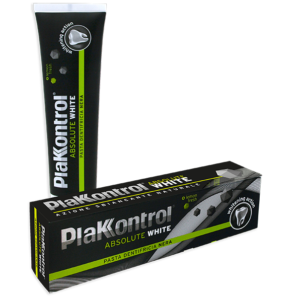 PLAKKONTROL ABSOLUTE WHITE DENTIFRICIO 75 ML - Antica Farmacia Ferrari