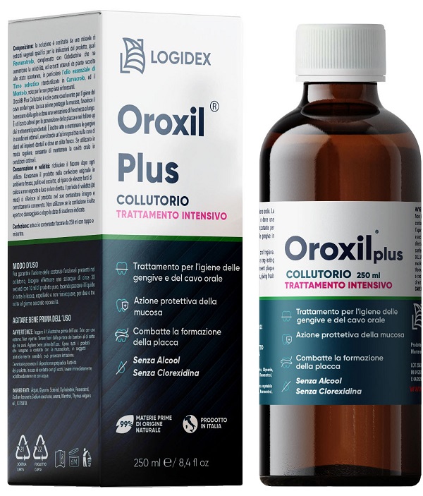 OROXIL COLLUTORIO CON RESVERATROLO 200 ML - Antica Farmacia Ferrari