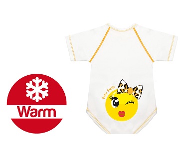 BODY 0 36 M CALDO COTONE WARM BABY SMILE FIOCCHETTINA - Antica Farmacia Ferrari