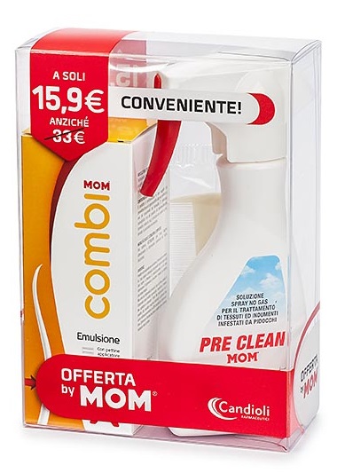 MOM KIT EMERGENZA PIDOCCHI SCATOLA TRASPARENTE - Antica Farmacia Ferrari
