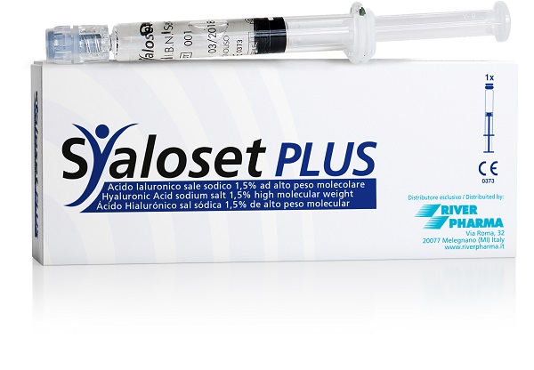 SIRINGA INTRA-ARTICOLARE SYALOSET PLUS ACIDO IALURONICO SALE SODICO 1,5% AD ALTO PESO MOLECOLARE 4 ML - Antica Farmacia Ferrari