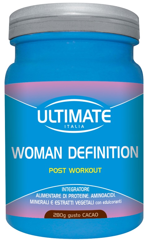 ULTIMATE WOMAN DEFINITION POST-WORKOUT CACAO 280 G - Oltrefarma