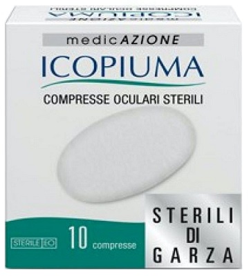 COMPRESSE OCULARI ADESIVE STERILI 10 PEZZI - Antica Farmacia Ferrari