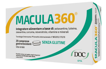 MACULA360 20 COMPRESSE GASTRORESISTENTI - Antica Farmacia Ferrari