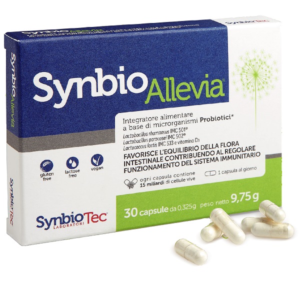 SYNBIOALLEVIA 30 CAPSULE - Antica Farmacia Ferrari