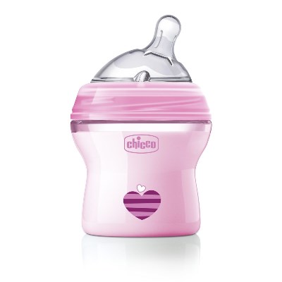 CHICCO BIBERON NATFEEL 0M+ 150 ML GIRL - Antica Farmacia Ferrari
