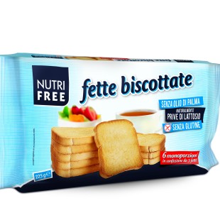 NUTRIFREE FETTE BISCOTTATE 225 G - Antica Farmacia Ferrari