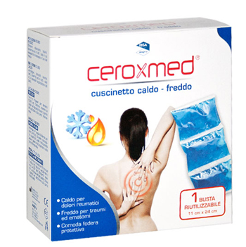 CUSCINETTO CALDO/FREDDO CEROXMED 11 X 24 CM 1 BUSTA - Antica Farmacia Ferrari