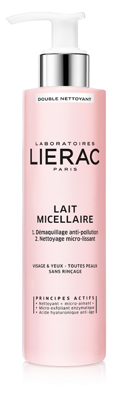 LIERAC DEMAQUILLANT LATTE MICELLARE A DOPPIA AZIONE 200 ML - Antica Farmacia Ferrari