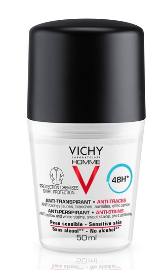 VICHY HOMME DEO ANTI-MACCHIE 50 ML - Antica Farmacia Ferrari