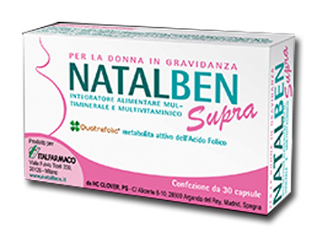NATALBEN SUPRA 30 CAPSULE MOLLI - Antica Farmacia Ferrari
