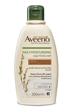 AVEENO BAGNO DOCCIA YOGURT VANIGLIA & AVENA 300 ML - Antica Farmacia Ferrari