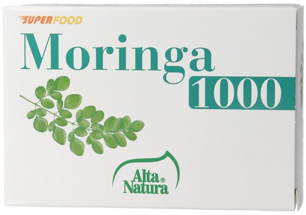 MORINGA 1000 45 COMPRESSE DA 1,2 G - Antica Farmacia Ferrari