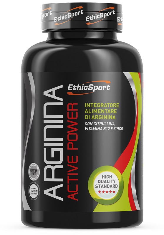 ETHICSPORT ARGININA ACTIVE POWER 90 COMPRESSE DA 1500 MG - Antica Farmacia Ferrari