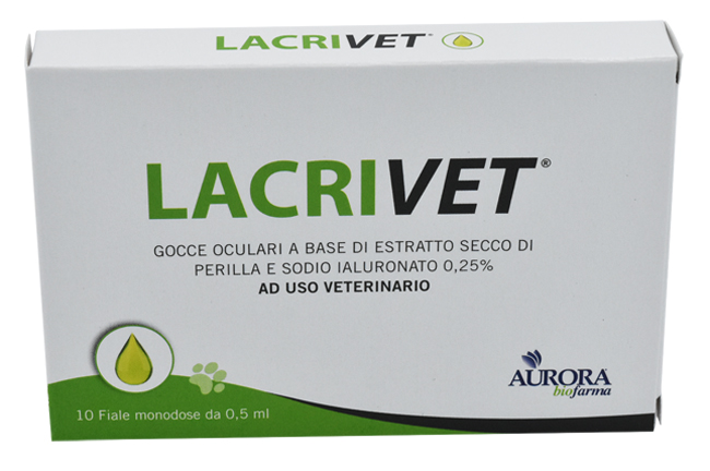 LACRIVET GOCCE OCULARI STRIP 10 FLACONCINI 0,5 ML - Antica Farmacia Ferrari