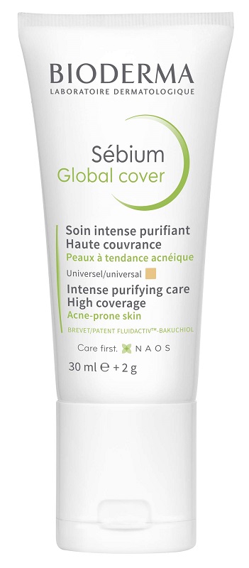 SEBIUM GLOBAL COVER 30 ML + TAPPO CON STICK CORRETTORE 2 G - Antica Farmacia Ferrari
