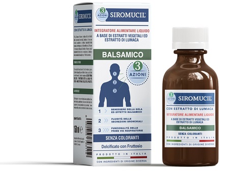 SIROMUCIL 3 AZIONI BALSAMICO 150 ML - Antica Farmacia Ferrari