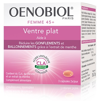 OENOBIOL VENTRE PLAT FEMME 45+ 60 CAPSULE - Antica Farmacia Ferrari