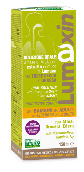 LUMAXIN DISPOSITIVO MEDICO SCIROPPO ADULTI/BAMBINI 150 ML - Antica Farmacia Ferrari