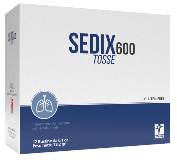 SEDIX 600 TOSSE 12 BUSTINE - Antica Farmacia Ferrari
