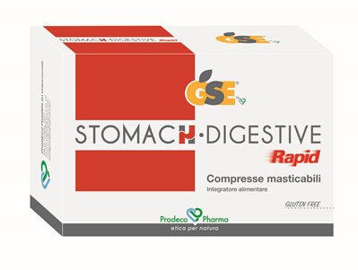 GSE STOMACH DIGESTIVE RAPID 24 COMPRESSE MASTICABILI - Antica Farmacia Ferrari