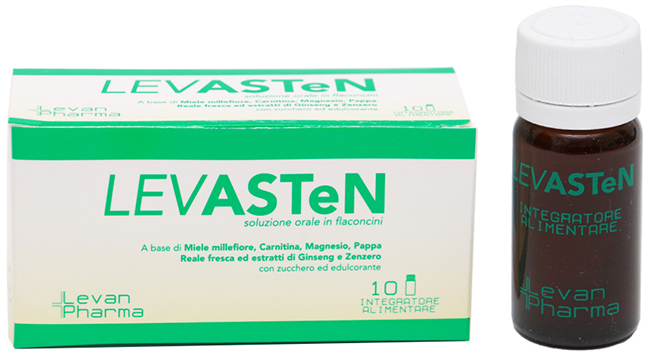 LEVASTEN 10 FLACONCINI DA 10 ML - Antica Farmacia Ferrari