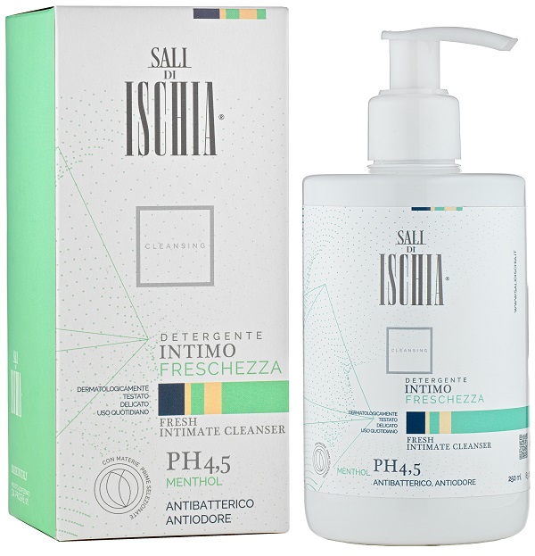 ISCHIA EAU THERMALE DETERGENTE INTIMO MENT PH 5 250 ML - Antica Farmacia Ferrari