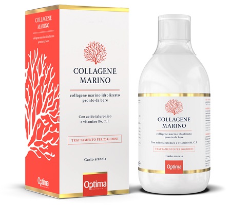 COLLAGENE MARINO IDROLIZZATO LIQUIDO PRONTO DA BERE 500 ML - Antica Farmacia Ferrari