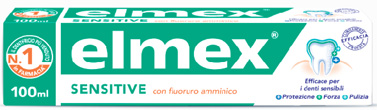 ELMEX DENTIFRICIO SENSITIVE CON FLUORURO AMMINICO 100 ML - Antica Farmacia Ferrari