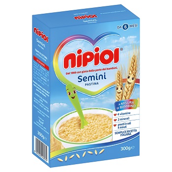 NIPIOL PASTINA SEMINI 300 G - Oltrefarma