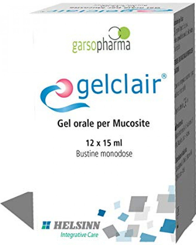 GELCLAIR GEL ORALE 12 BUSTINE MONODOSE DA 15ML - Antica Farmacia Ferrari