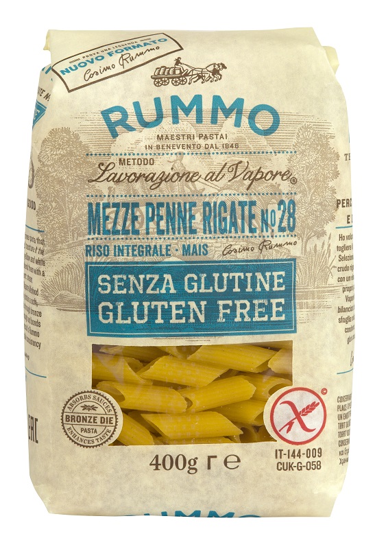 RUMMO MEZZE PENNE RIGATE NUMERO 28 400 G - Antica Farmacia Ferrari