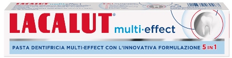 LACALUT DENTRIFRICIO MULTI EFFECT 5IN1 75 ML - Antica Farmacia Ferrari