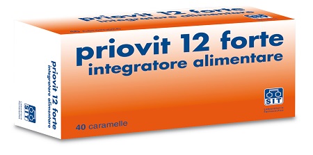 PRIOVIT 12 FORTE 40 CARAMELLE - Antica Farmacia Ferrari