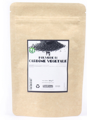CARBONE VEGETALE POLVERE 100 G - Antica Farmacia Ferrari