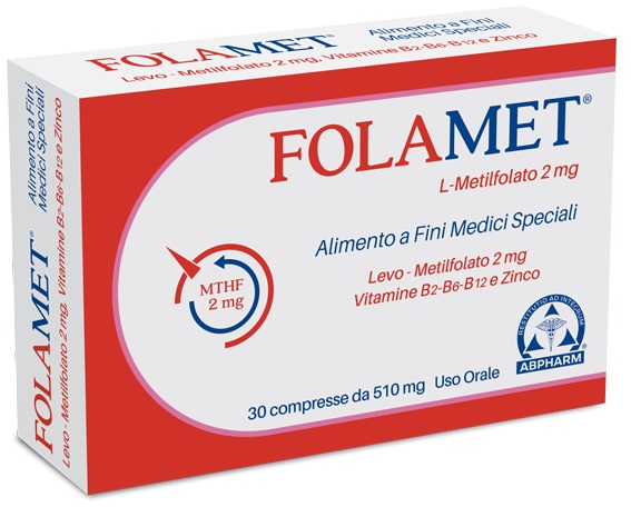 FOLAMET 30 COMPRESSE 500 MG - Antica Farmacia Ferrari