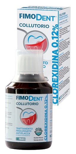 FIMODENT COLLUTORIO CLOREXIDINA SPDD 0,12% 200 ML - Antica Farmacia Ferrari