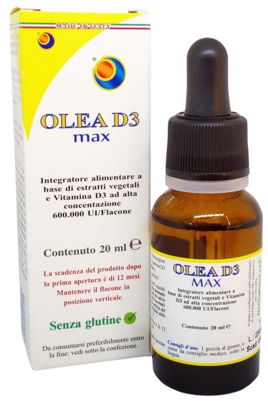 OLEA D3 MAX GOCCE 20 ML - Antica Farmacia Ferrari